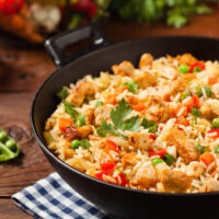 Singapuri Chicken Fried Rice